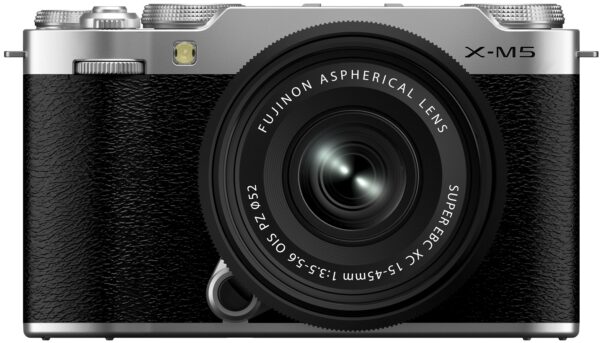 FUJIFILM X-M5+ XC 15-45mm f/3.5-5.6 OIS PZ - silver