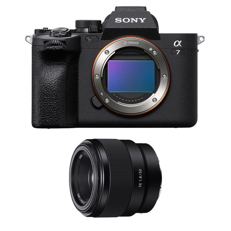 Sony ALPHA 7 IV + FE 50/1.8
